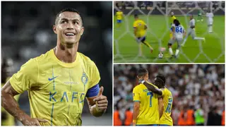 Ronaldo Produces Sublime Backheel Assist for Mane’s Goal Against Al- Fateh, Video