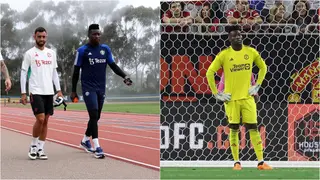 Bruno Fernandes responds after getting accused of ignoring Andre Onana