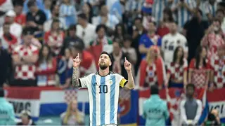 What record Messi broke with his goal against Croatia
