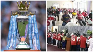 Photos of Arsenal Fans in Church Emerge As Gunners Seek PL Title Miracle Over Man City