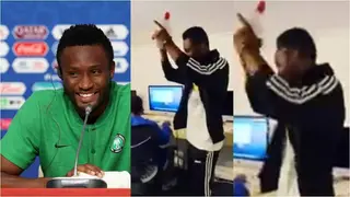 Rare video of super eagles legend Mikel dancing in the studio pops up online