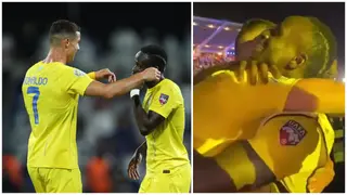 Cristiano Ronaldo and Sadio Mane Melt Fans’ Hearts After Exchanging Embrace Like Brothers, Video