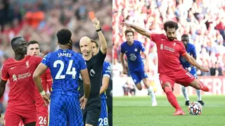 10-man Chelsea share spoils with Liverpool in a fierce Premier League clash at Anfield