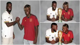 Williams brothers share awesome photos revealing readiness to represent different countries at the World Cup
