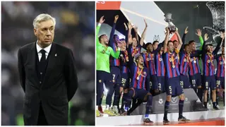 Ancelotti unhappy with claims Real Madrid were humiliated by Barcelona in Super Cup final