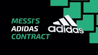 Discussing the worth of Messi’s contract with Adidas in 2023