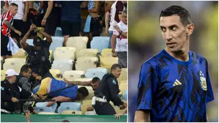 Brazil vs Argentina: Angel Di Maria appears to spit on fans during crazy World Cup qualifier