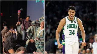 Footage of NBA Superstar Giannis Antetokounmpo Displaying Nigerian Cultural Dance Skills Emerges