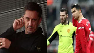 Gary Neville attacks Bruno Fernandes and Cristiano Ronaldo after Man United draw with Newcastle