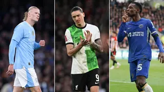 Erling Haaland, Darwin Nunez, Nicolas Jackson Among Top 10 Worst Finishers in 2023/24 Premier League