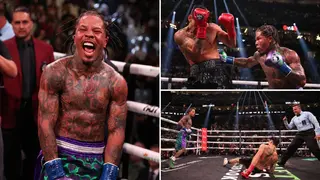 Gervonta 'Tank' Davis remains undefeated after beating Ryan Garcia with brutal body shot