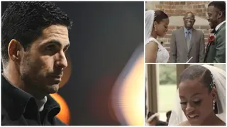 Beautiful bride tells Arsenal supporting husband what she will do to him anytime Gunners lose