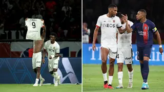 Kylian Mbappe Left Frustrated With Terrem Moffi's Goal Celebration in PSG’s Defeat: Video