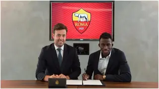 Ghana Forward Felix Afena Gyan Signs New Contract at European Giants AS Roma