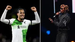 Liverpool defender Virgil Van Dijk grooves to Nigerian artist Asake’s ‘organise’, Video