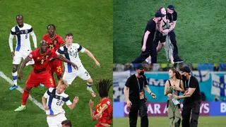 Finland vs Belgium Euro 2020 Clash Interrupted Over Pitch Invader Promoting Crypto