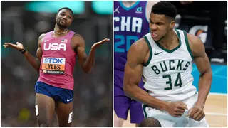 Noah Lyles Gets Rare Support After Giannis Antetokounmpo Supports His NBA Comments