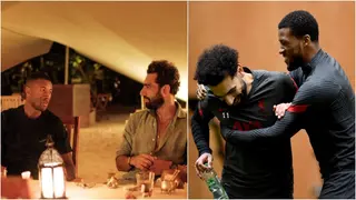 Mohammed Salah links up with former Liverpool teammate in delightful Dubai meet up
