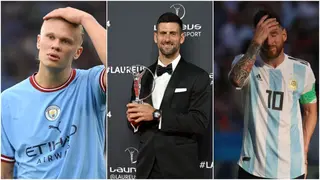 Novak Djokovic Beats Lionel Messi and Erling Haaland to Laureus Award