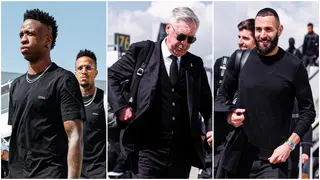 10 Best Photos As Real Madrid Stylishly Arrive in London for Champions League Clash With Chelsea