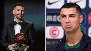 Ronaldo fans left furious as Messi places above Al-Nassr star in publication's Ballon d'or rankings