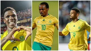 AFCON 2023: Percy Tau Discusses the Absence of Lyle Foster and Lebo Mothiba in Bafana Bafana Squad