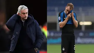 Mourinho Reveals What He Did After Inter Milan Star Christian Eriksen Collapsed During Euros