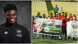 Thomas Partey: Arsenal Fans in Mali Give Ghana Captain Special Welcome in Bamako