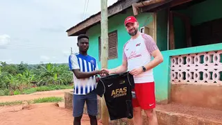 KofCity FC Hosts AZ Alkmaar Representatives During Ghana Visit