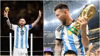 Lionel Messi: giant statue of World Cup winner built outside restaurant in Kerala India