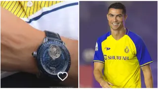 Ronaldo Shows Off Luxurious Watch Worth £750,000 As He Enjoys Time Off From Al Nassr