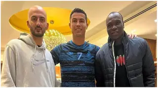 Cristiano Ronaldo Spotted With Aboubakar As Cameroon Star Departs Al Nassr