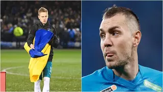 Oleksandr Zinchenko: Man City star hits out at Russian striker for post on Ukraine invasion