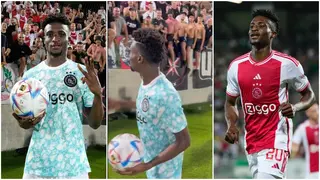 Video: Mohammed Kudus Appears to Wave A Final Goodbye to Ajax Fans After Hat Trick Heroics