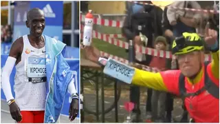 How Eliud Kipchoge’s Water Bottle Handler Claus Henning Schulke Helped Him Set New World Record in Berlin