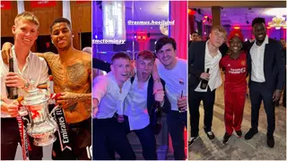 Inside Manchester United's FA Cup win celebrations after memorable win over Guardiola