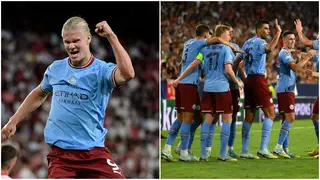 Sevilla vs Man City: Erling Haaland Bags Brace as City Kick Off Champions League Campaign with A Bang