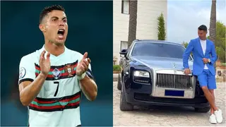 Cristiano Ronaldo Splashes Over KSh 120 Million on Highly Exotic 2021 Rolls Royce Sedan Phantom EWB