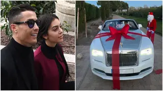 Georgina Surprises Ronaldo With Rolls-Royce Ghost As Christmas Gift