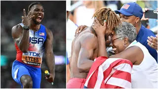 Noah Lyles speaks of his mother's importance in illustrious track and field career
