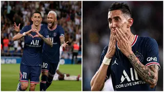 Angel Di Maria reduced to tears after scoring in final match for PSG
