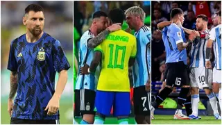 Lionel Messi: Rodrygo's father takes swipe at Argentina star after chaotic game vs Brazil