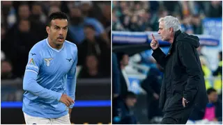 Jose Mourinho: Lazio star hit back at Roma boss after Pedro’s criticism