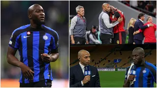 Lukaku, Thierry Henry share beautiful moment after Inter qualifies for UCL final