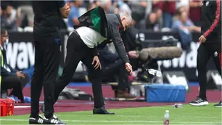 Solskjaer Spotted Acting Like Mourinho After Reaction To West Ham's Last-minute Penalty Against Man Utd