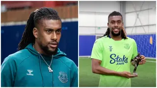 Super Eagles Star Alex Iwobi Lands Incredible Award at Premier League Side Everton