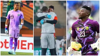 AFCON 2023: Stanley Nwabali shows off his Onana jersey on social media after swapping shirts with Cameroon goalkeeper
