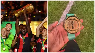 “2 in My First Season”: Victor Boniface Reacts As Bayer Leverkusen Won DFB Pokal After 31-Year Wait