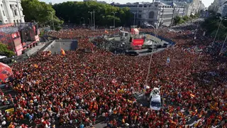 Spain celebrates Euro 2024 heroes