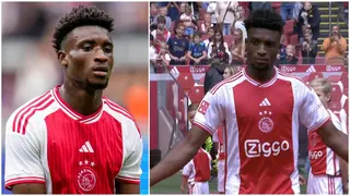 Mohammed Kudus Unhappy Gesture During Ajax's Squad Presentation Raises Concern